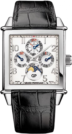 Girard-Perregaux Haute Horlogerie Vintage 1945 Square Perpetual Calendar 90290-53-111-BA6A Girard-Perregaux Haute Horlogerie Vintage 1945 Square Perpetual Calendar 90290-53-111-BA6A