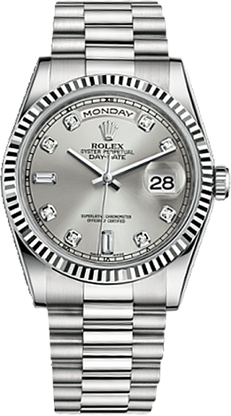 Rolex Day-Date 36mm White Gold 118239-0086 Rolex Day-Date 36mm White Gold 118239-0086