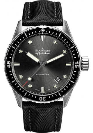 Blancpain Fifty Fathoms Bathyscaphe 38mm 5100B-1110-B52A Blancpain Fifty Fathoms Bathyscaphe 38mm 5100B-1110-B52A
