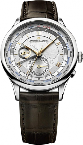 Maurice Lacroix Masterpiece Worldtimer MP6008-SS001-110