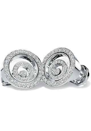 Chopard Jewelry Jewelry 18kt White Gold Happy Spirit Earrings 845422-1001