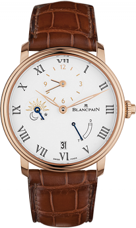 Blancpain Villeret Half-Timezone 8 Jours 6661-3631-55B