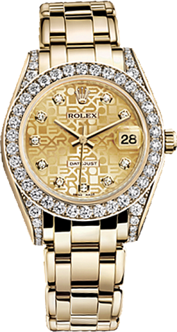 Rolex Datejust Special Edition Special Edition 34 mm Yellow Gold 81158-0018 Rolex Datejust Special Edition Special Edition 34 mm Yellow Gold 81158-0018