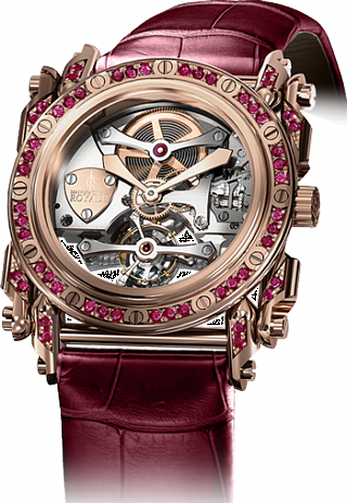 Manufacture Royale ANDROGYNE ANDROGYNE ROSE GOLD & RUBIES ANDROGYNE ROSE GOLD & RUBIES
