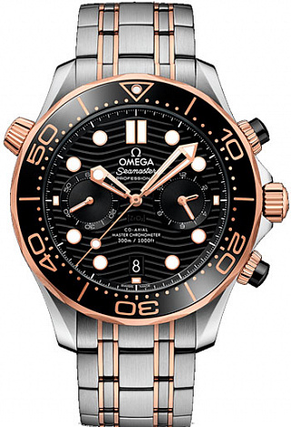 Omega Seamaster Diver 300M Co‑Axial Chronograph 44 mm 210.20.44.51.01.001