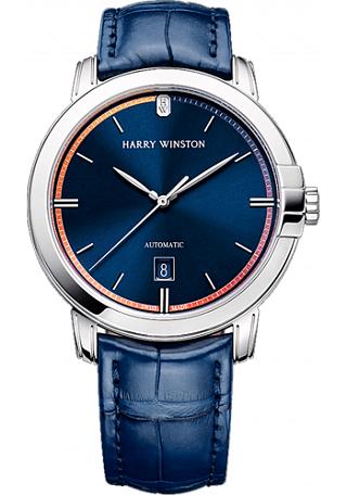 Harry Winston Midnight Countdown To A Cure Midnight amfAR 42mm MIDAHD42WW005