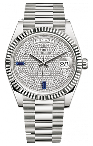 Rolex Day-Date 40 mm White Gold 228239-0049
