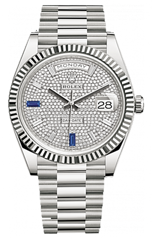 Rolex Day-Date 40 mm White Gold 228239-0049 Rolex Day-Date 40 mm White Gold 228239-0049