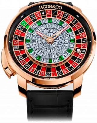 Jacob & Co. Watches Grand Complication Masterpieces Casino Tourbillon Baguette Diamonds CA100.40.AB.BA.ABALA