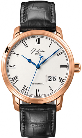 Glashutte Original Art & Technik Senator Panorama Date 100-03-32-45-04 Glashutte Original Art & Technik Senator Panorama Date 100-03-32-45-04