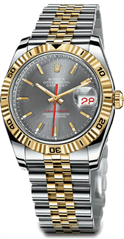 Rolex Архив Rolex Perpetual Datejust Turn-O-Graph 116263 Slate Rolex Архив Rolex Perpetual Datejust Turn-O-Graph 116263 Slate