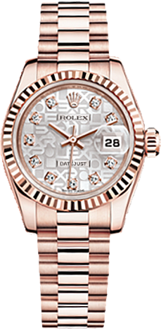 Rolex Datejust 26,29,31,34 mm Lady 26 mm Everose gold 179175F-0023