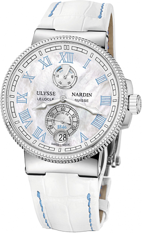 Ulysse Nardin Marine Chronograph Manufacture Lady 1183-126B/430