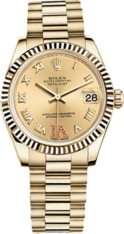 Rolex Datejust 26,29,31,34 mm Lady 31mm Yellow Gold 178278-0128 Rolex Datejust 26,29,31,34 mm Lady 31mm Yellow Gold 178278-0128