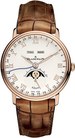 Blancpain Villeret Complete Calendar 8 Jours 6639-3642-55B