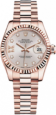 Rolex Datejust 26,29,31,34 mm 28mm Everose Gold 279175G