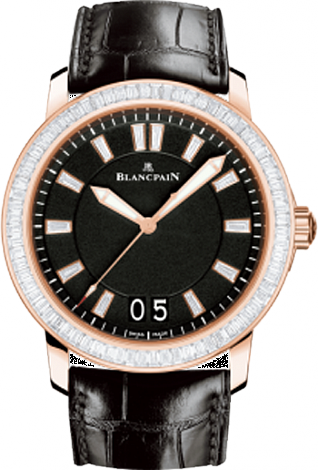 Blancpain Leman Large Date 2850-6255-55B Blancpain Leman Large Date 2850-6255-55B