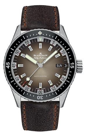 Blancpain Fifty Fathoms Bathyscaphe Day Date 70s 5052-1110-63A Blancpain Fifty Fathoms Bathyscaphe Day Date 70s 5052-1110-63A