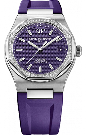 Girard-Perregaux Laureato Summer Edition 38mm Viola Armonia 81005D11A1825FKDA Girard-Perregaux Laureato Summer Edition 38mm Viola Armonia 81005D11A1825FKDA