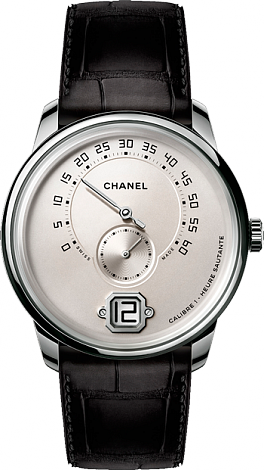Chanel MONSIEUR DE CHANEL White Gold 40 mm H4799