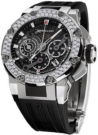 Rebellion Predator Chrono Sectorial Second Steel Diamond Chrono Sectorial Second Steel Diamond