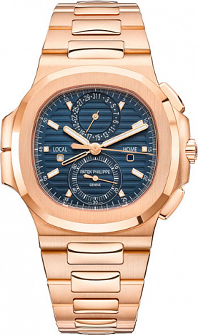 Patek Philippe Nautilus Flyback chronograph Travel Time 5990/1R-001