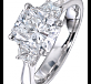 Rectangular Cut Diamond Solitaire 01