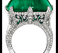 Emerald Cocktail Ring 01