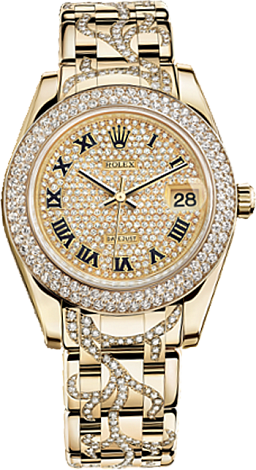 Rolex Datejust Special Edition Special Edition 34 mm Yellow Gold 81338-0018 Rolex Datejust Special Edition Special Edition 34 mm Yellow Gold 81338-0018