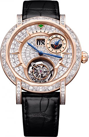 Graff Collection Grand Date Dual Time Tourbillon MGUGMT43PGDF