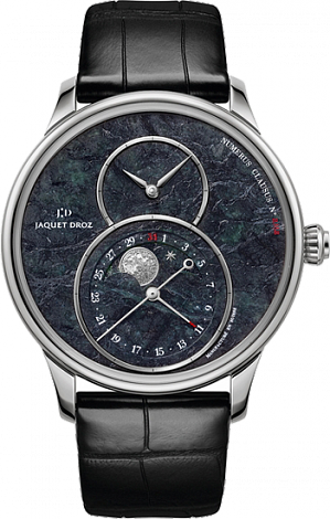 Jaquet Droz Legend Geneva GRANDE SECONDE MOON SWISS SERPENTINITE J007530271