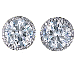 Jacob & Co. Jewelry Bridal Round Solitaire Earrings 90815557 Jacob & Co. Jewelry Bridal Round Solitaire Earrings 90815557