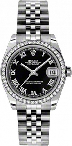 Rolex Datejust 26,29,31,34 mm 31 mm Steel and White Gold 178384 bkrj