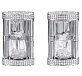 Jacob & Co. Jewelry Men's Cufflinks Stainless Steel Hourglass Cufflinks 90710295