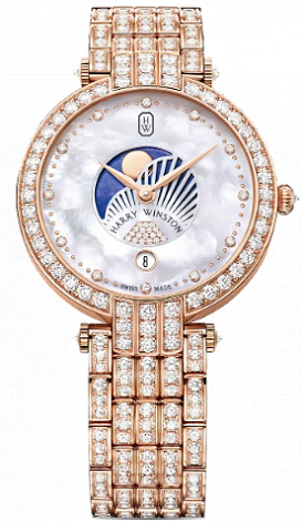 Harry Winston Premier Moon Phase 36mm PRNQMP36RR004 Harry Winston Premier Moon Phase 36mm PRNQMP36RR004
