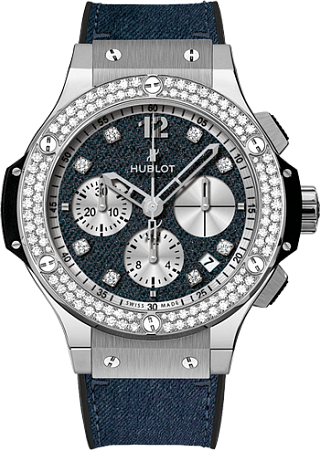 Hublot Big Bang 41 MM Glossy Jeans Diamonds 341.SX.2710.NR.1104.JEANS14