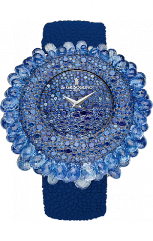 De Grisogono Watches Grappoli White gold Blue sapphires GRAPPOLI S02