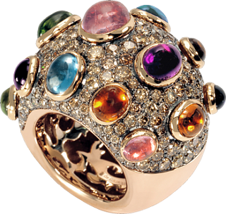 De Grisogono Jewelry Melagrana Collection Ring 56053/05