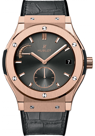 Hublot Classic Fusion Power Reserve King Gold Racing Grey 45 mm 516.OX.7080.LR