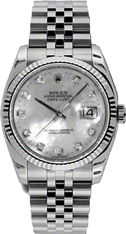 Rolex Datejust 36,39,41 mm 36 mm Steel 116234 mop