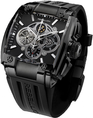 Rebellion RE-1 Chronographe Full Black RE-1 chronographe full black Rebellion RE-1 Chronographe Full Black RE-1 chronographe full black