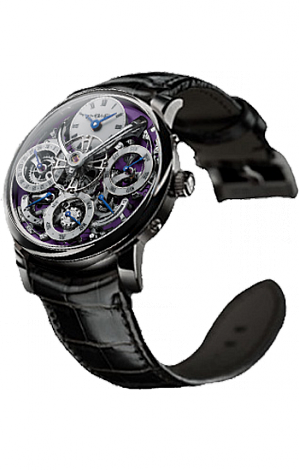 MB&F Legacy Machines №2 PERPETUAL WHITE GOLD PURPLE 03.WL.P