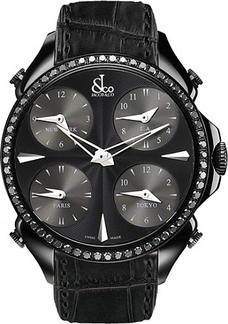 Jacob & Co. Watches Gents Collection Palatial Five Time Zone PZ500.11.SO.LA.A Jacob & Co. Watches Gents Collection Palatial Five Time Zone PZ500.11.SO.LA.A