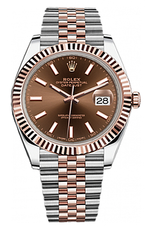 Rolex Datejust 36,39,41 mm Steel and Everose gold 41 mm 126331-0002