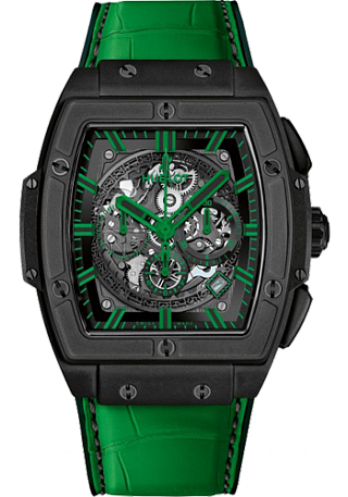 Hublot Spirit of Big Bang All Black Green Boutique Exclusive 601.CG.0190.LR Hublot Spirit of Big Bang All Black Green Boutique Exclusive 601.CG.0190.LR