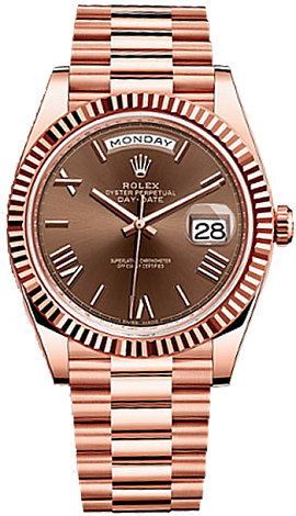 Rolex Day-Date 40 mm Everose Gold 228235-0002