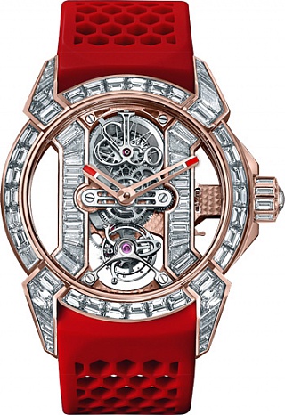 Jacob & Co. Watches High Jewelry Masterpieces EPIC X TOURBILLON BAGUETTE EX500.40.BD.BD.A Jacob & Co. Watches High Jewelry Masterpieces EPIC X TOURBILLON BAGUETTE EX500.40.BD.BD.A