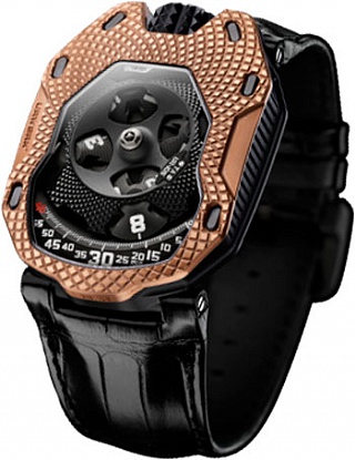 Urwerk 105 UR-105 TA "Raging Gold" UR-105 TA Raging Gold Urwerk 105 UR-105 TA "Raging Gold" UR-105 TA Raging Gold
