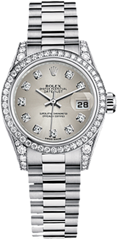 Rolex Datejust 26,29,31,34 mm Lady 26 mm White gold 179159-0026