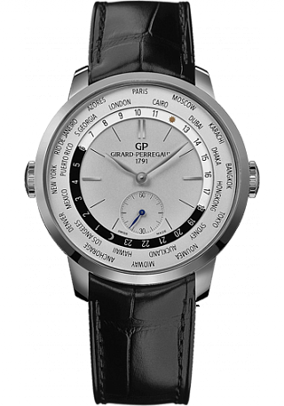 Girard-Perregaux WW.TC  1966 Steel 40 mm 49557-11-132-BB6C